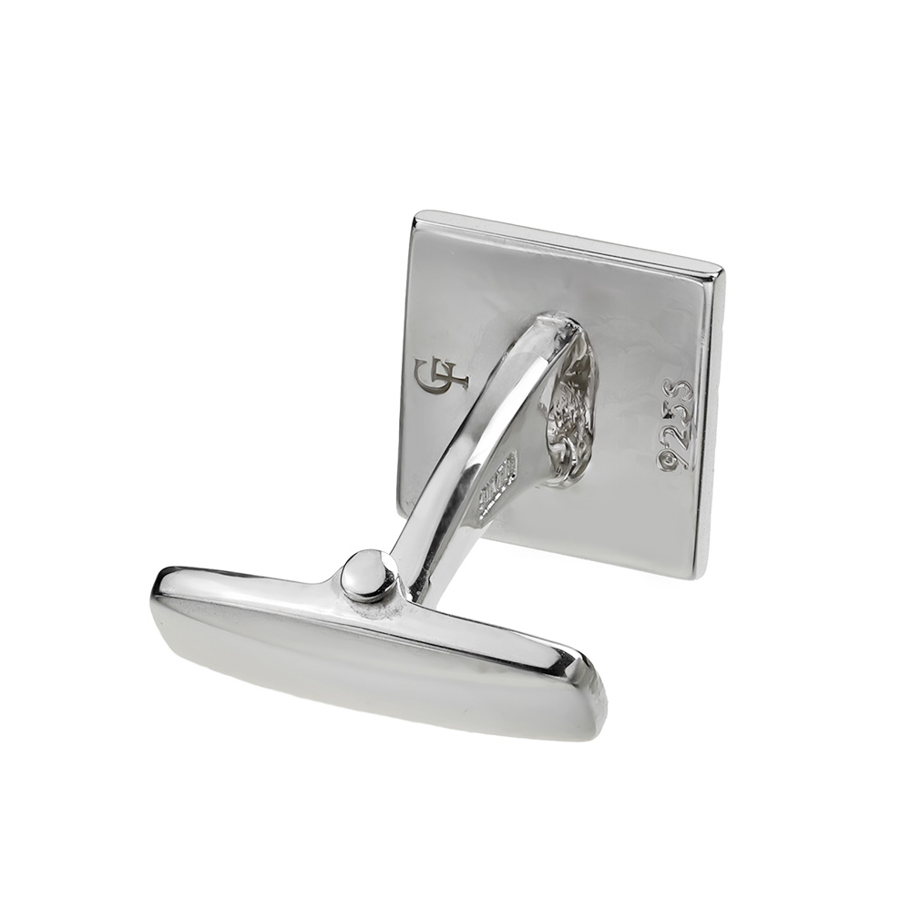 カフスボタン メンズ ブランド カフリンクス おしゃれ 結婚式 カウスボタン 四角 正方形 スクエア型 シンプル 冠婚葬祭 フォーマル ビジネス カフスセット | FLUI | 02