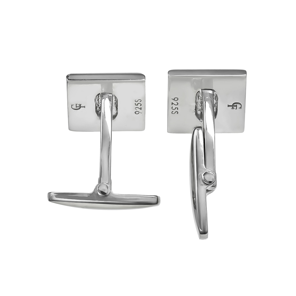 カフスボタン メンズ ブランド カフリンクス おしゃれ 結婚式 カウスボタン 四角 正方形 スクエア型 シンプル 冠婚葬祭 フォーマル ビジネス カフスセット | FLUI | 03