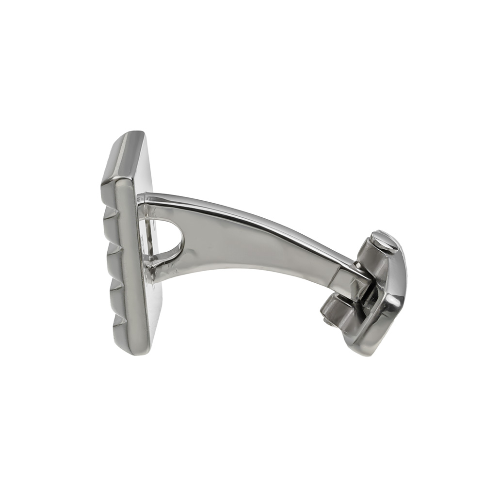 カフスボタン メンズ ブランド カフリンクス おしゃれ 結婚式 カウスボタン 四角 正方形 スクエア型 シンプル 冠婚葬祭 フォーマル ビジネス カフスセット | FLUI | 04