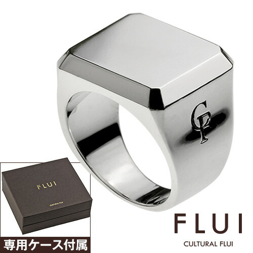 FLUI(フルイ) リング メンズ 指輪 ブランド ソリッドピンキーリング 印台 シンプル シルバー925 アクセサリー CULTURAL FLUI カルトラルフルイ