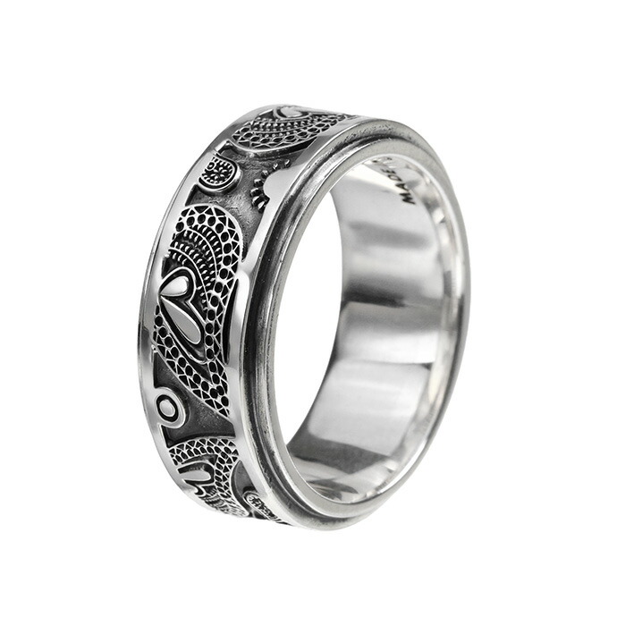 FLUI（フルイ） 指輪 送料無料 ブランド レリーフ ペイズリー リング