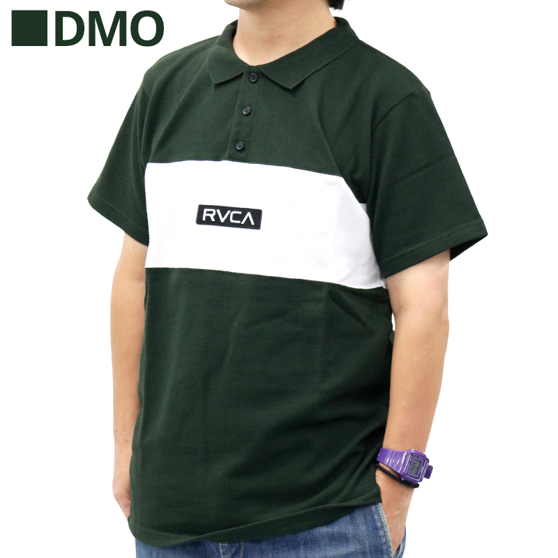 ルーカ メンズ トップス RVCA BA041170 BOX RVCA POLO SHIRT | 半袖