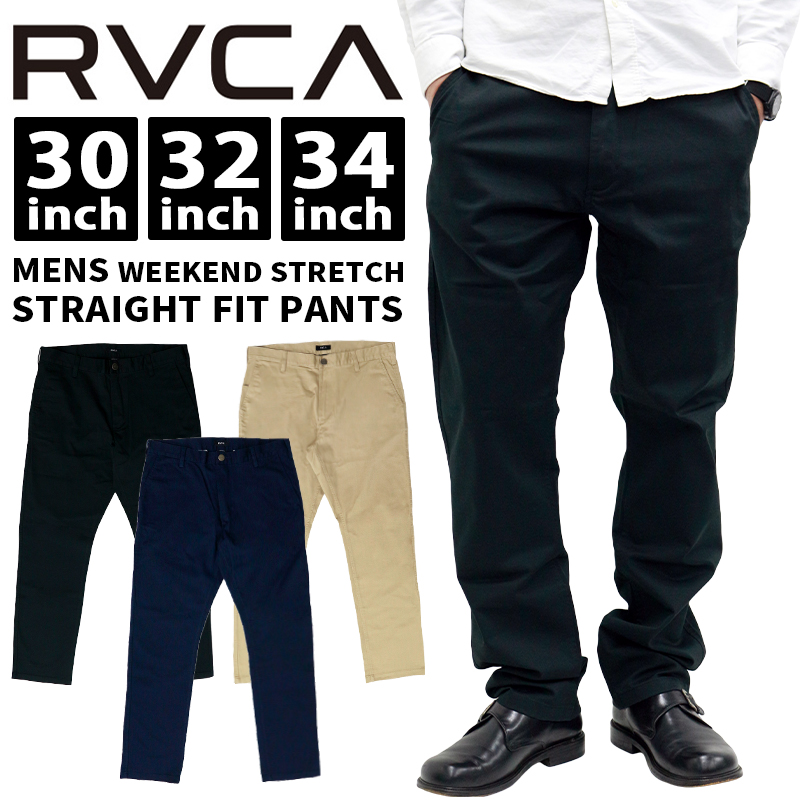 ルーカ メンズ ボトムス RVCA BA042703 WEEKEND STRETCH STRAIGHT FIT