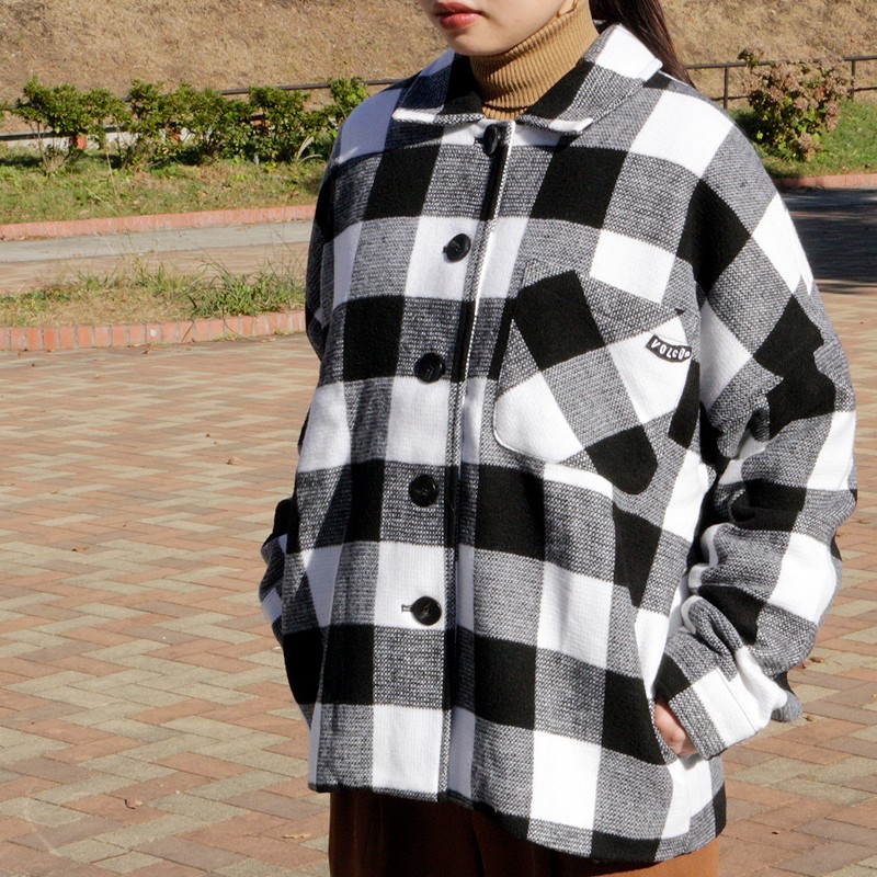 ボルコム レディース アウター VOLCOM B1531802 CHECK U L8R JACKET