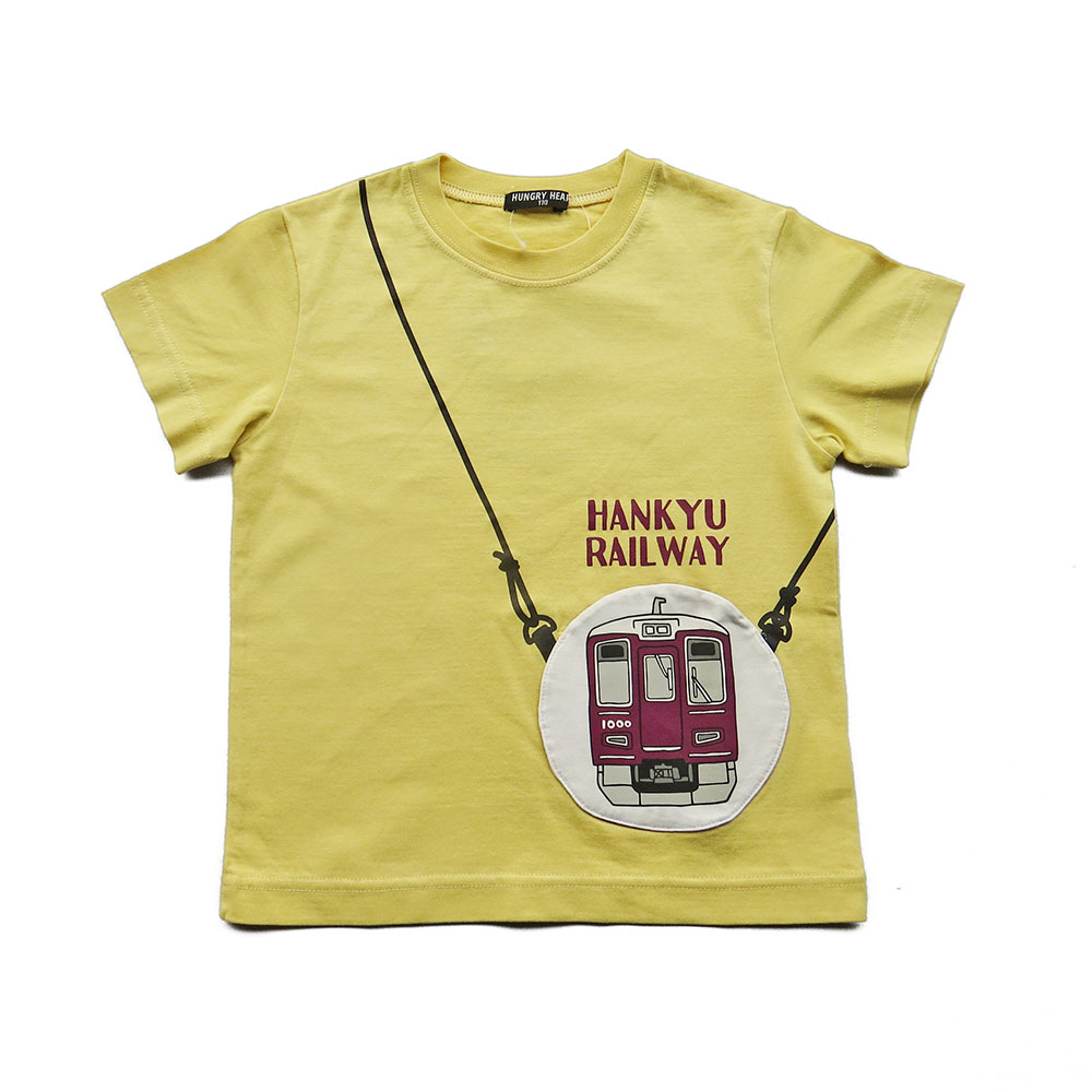 20%OFF 電車 Tシャツ 100 110 120 阪急電車 子供服 こども服 半袖