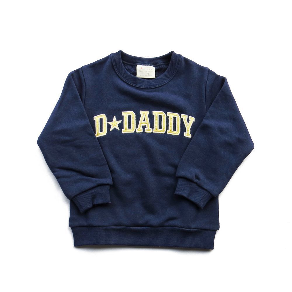 30％OFF　セールダディオダディ Daddy Oh Daddy ロゴ ナンバー裏毛トレーナー 子供...