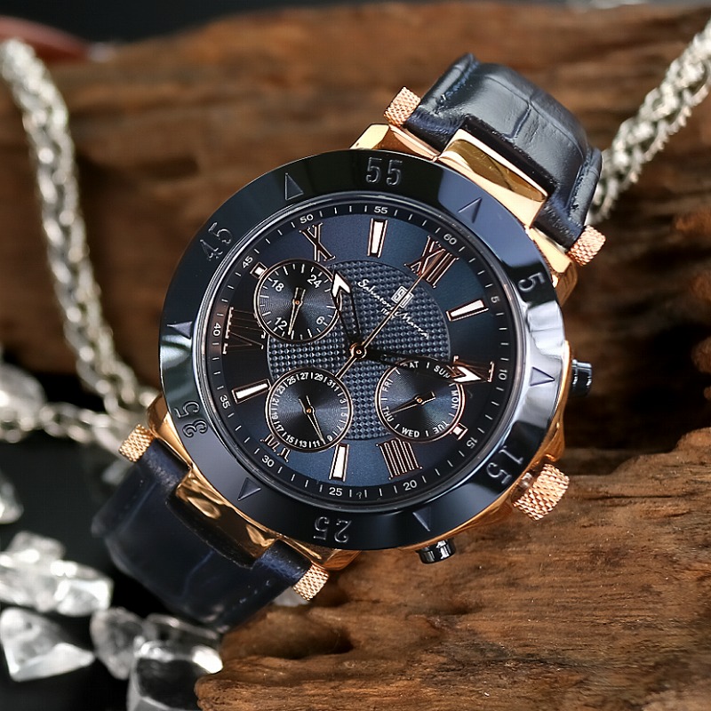 1年間保証付 サルバトーレマーラ Salvatore Marra クォーツ式 腕時計