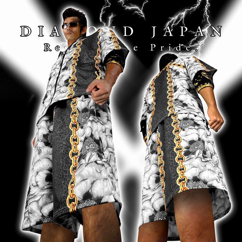 d.i.a★豹柄セットアップ(ホワイト) セットアップ ヒョウ柄 | レディースショップPuRuPuRu