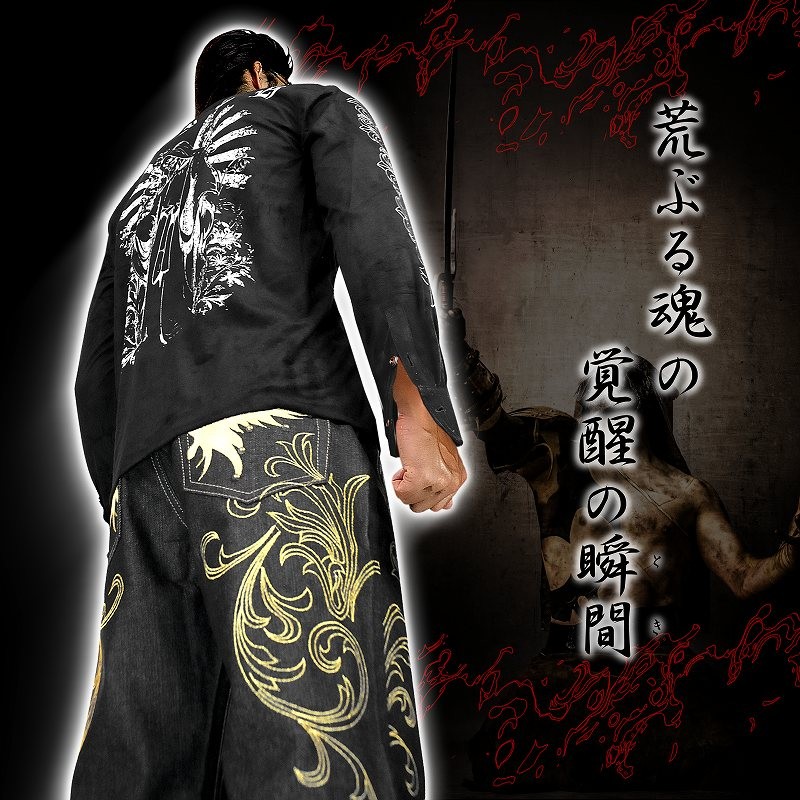 ポイント10倍 14059黒 オラオラ系 ブランド-BLOOD MONEY TOKYO