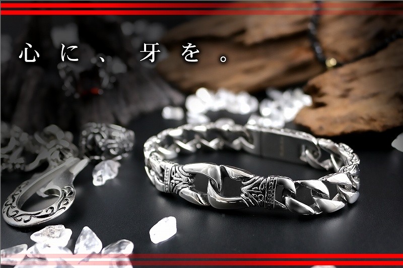 ポイント10倍 16021喜平チェーンブレスレット SUS316L キヘイ派手