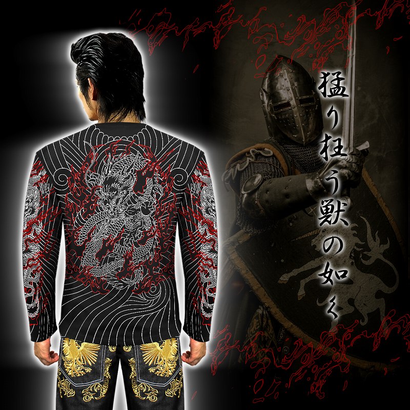 長袖 Tシャツ ロンT 服 BLOOD MONEY TOKYO ブラッドマネートーキョー