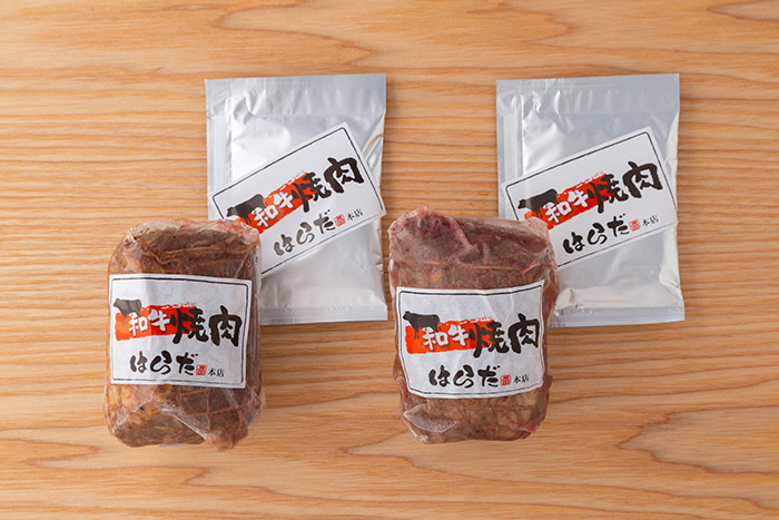 大阪 「焼肉はらだ本店」 黒毛和牛ローストビーフ(2セット)