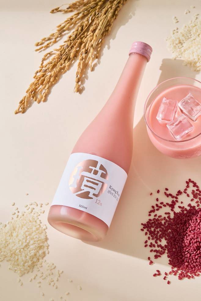 ?濁酒 ギョン ロゼ 12度 500ml 韓国プレミアムマッコリ