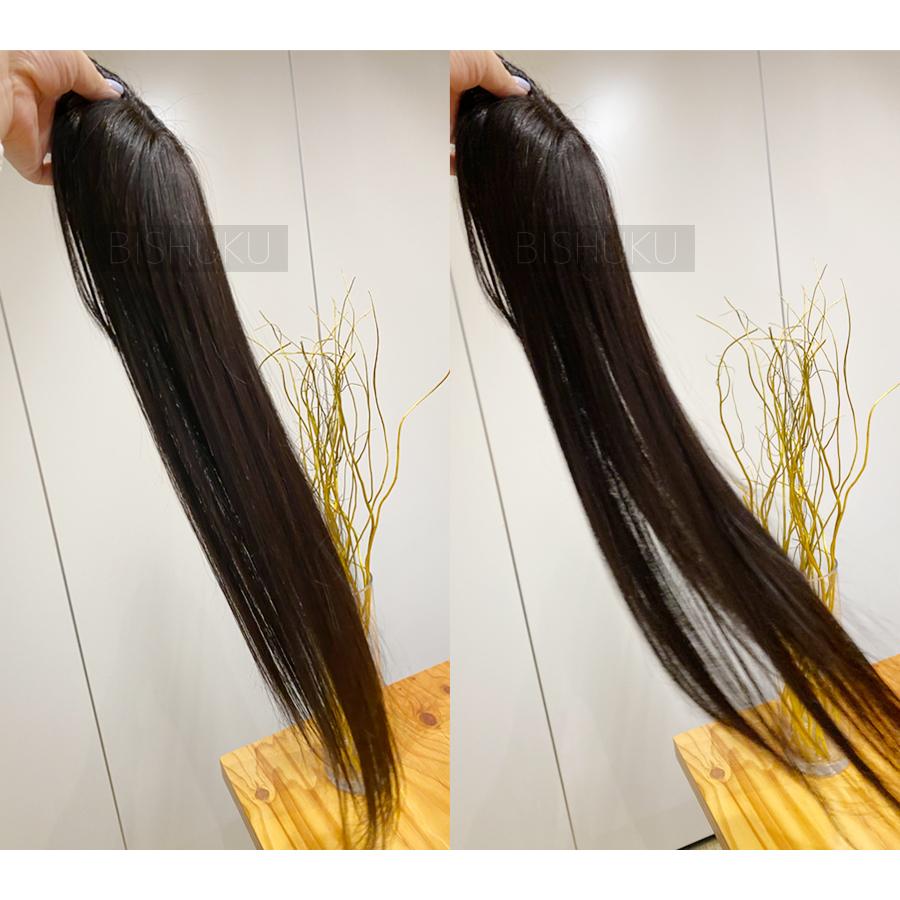 新商品 日本仕上げ 高品質 希少長さ ヘアピース 人毛 100% ロング 50cm