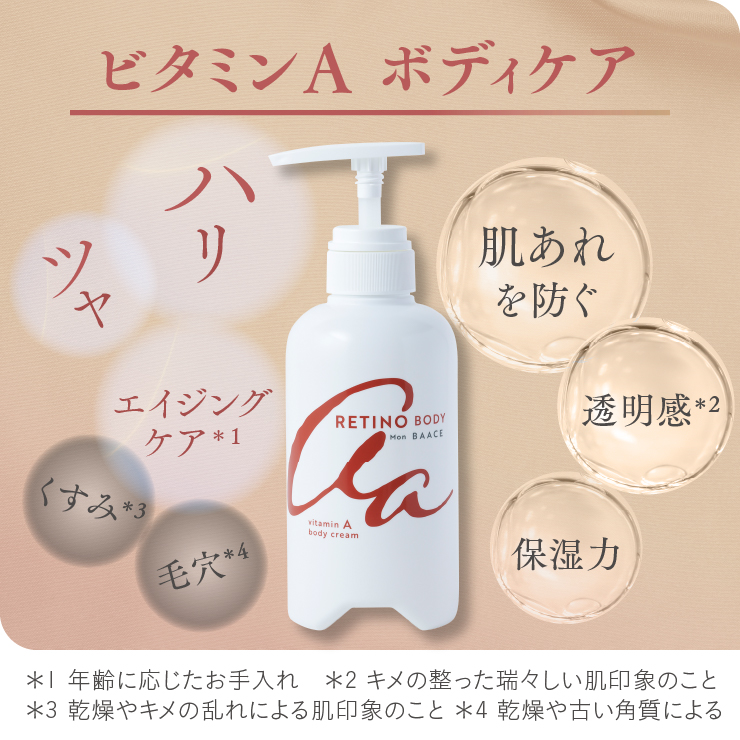 公式 レチノボディ 日本製 レチノール ボディクリーム 大容量 400g