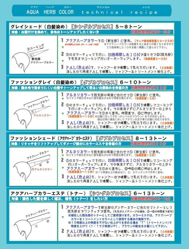 アルファブレインワールド デジパム R アクアハーブカラー プレミアム 100g 医薬部外品 業務用