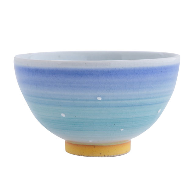 開店記念セール！ そらのいろ 茶碗 BISQUE グラデーション 飯碗 おしゃれ 波佐見焼 工芸品