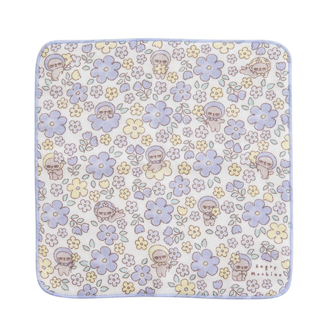 ガーゼハンカチ アングリーマチコフラワー Angry Machiko Flower 25