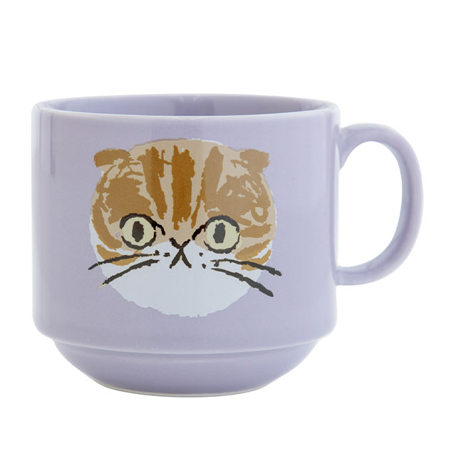 逃猫舎　マグカップ　栗原あり　2個セット 猫のマグカップ、(雲火焼)祈り猫、猫のキーホルダー又はミニストラップ