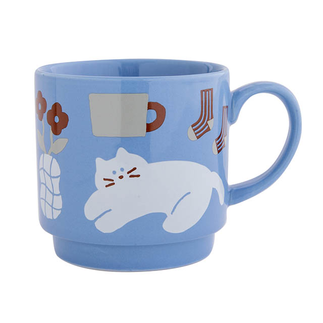 BISQUE マグカップ TINY JOY LAB タイニージョイラボ 300ml FLOWER DOG