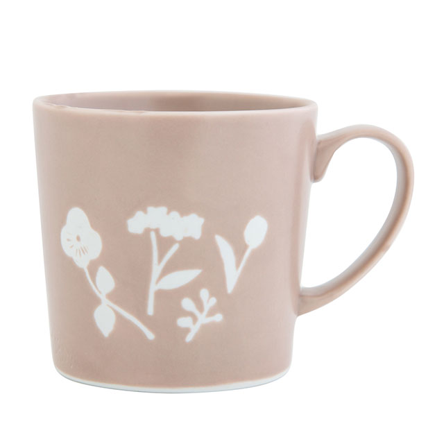 陶磁器製　ブーケ BISQUE マグ Bouquet ブーケ 300ml 花柄 波佐見焼 磁器 おうちカフェ