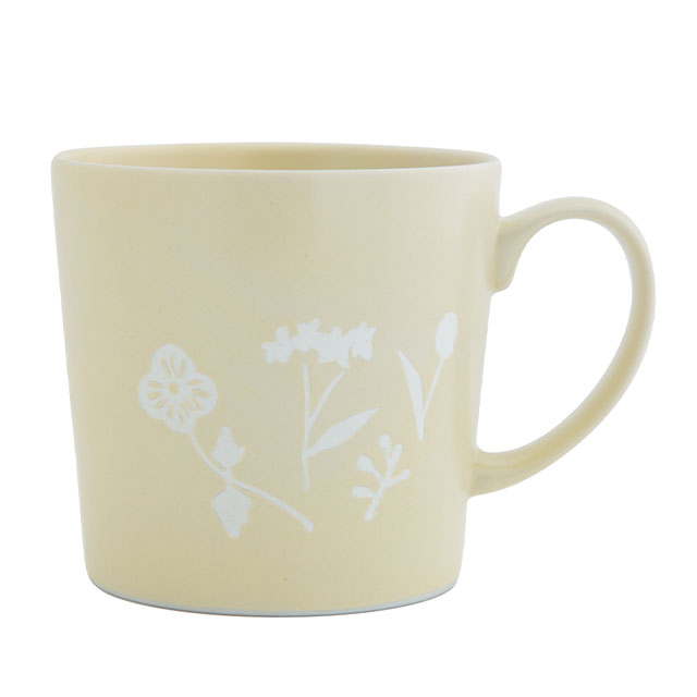 BISQUE マグ Bouquet ブーケ 300ml 花柄 波佐見焼 磁器 おうちカフェ