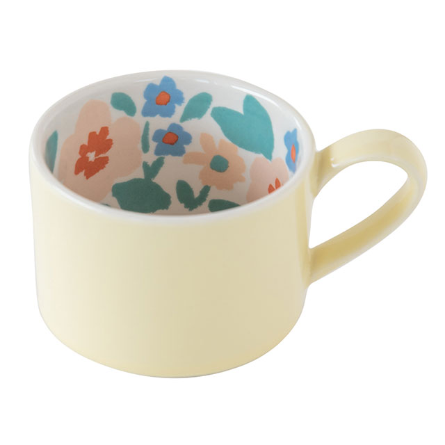 BISQUE マグ My Garden マイガーデン 270ml 花柄 陶器 おうちカフェ