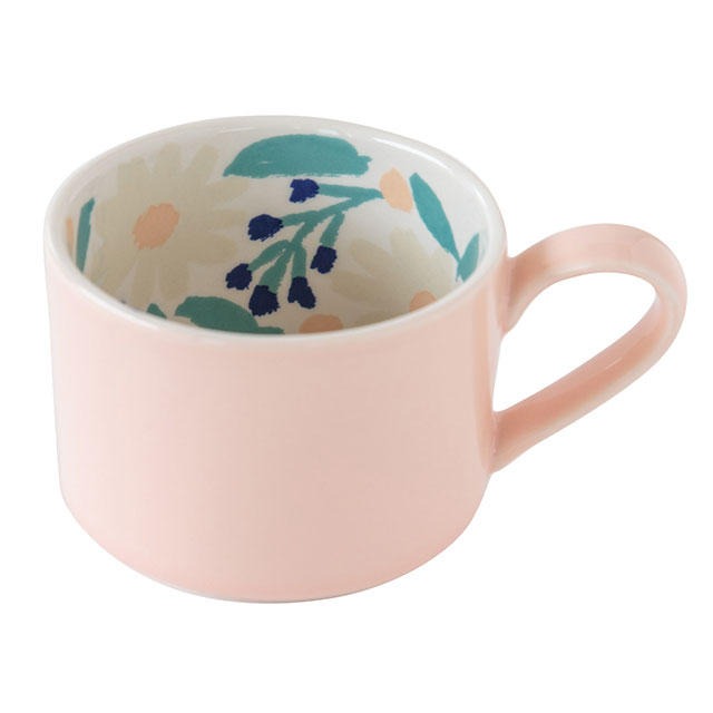 BISQUE マグ My Garden マイガーデン 270ml 花柄 陶器 おうちカフェ