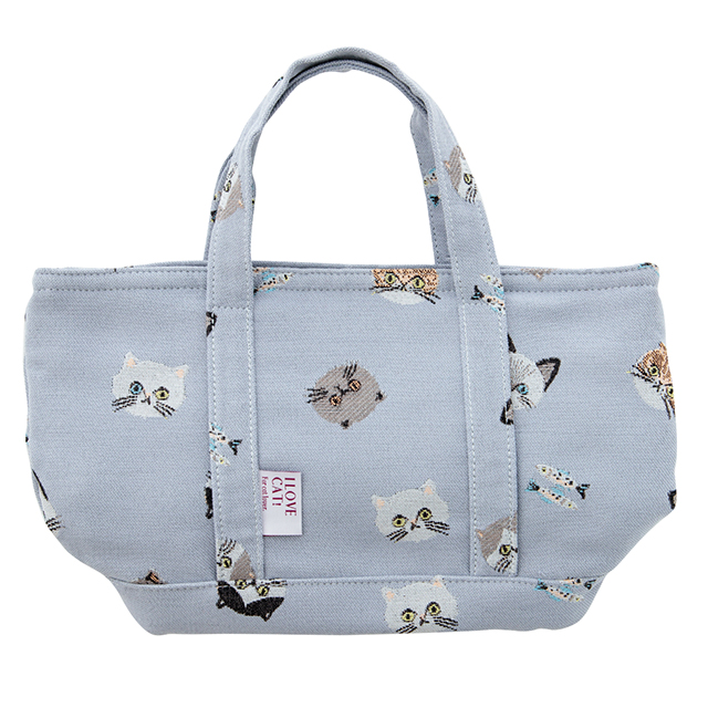 しろにゃ様オーダーページ♡夜まで待てない♡猫柄♡トートバッグ♡ブックカバー 仲良し猫 刺繍ブックカバー （アイボリー） - Atsuko Matano