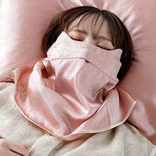 シルクフェイスマスク Nighty Night ナイティナイト おしゃれ 就寝用