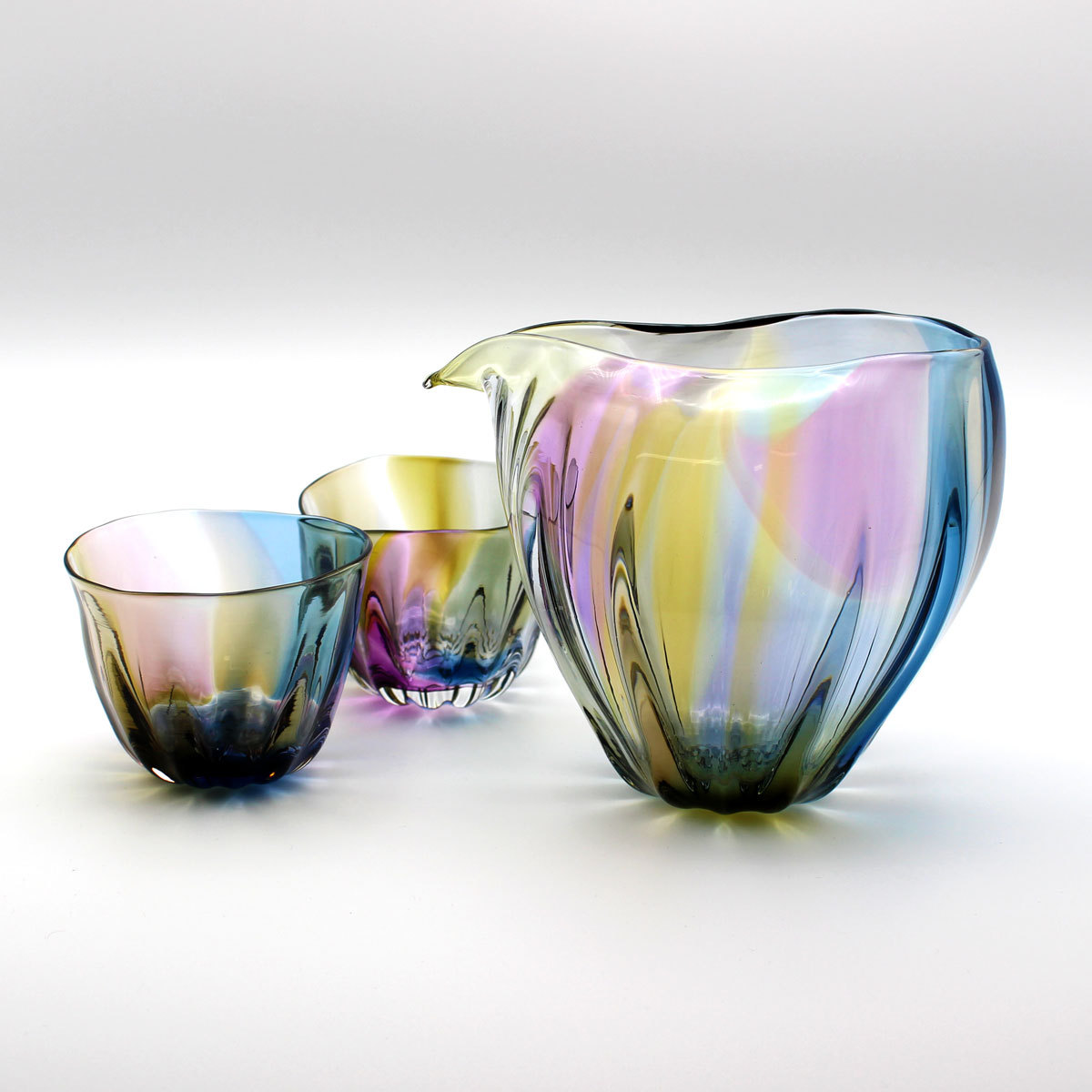 【新品】岩沢達 ガラスの鏡餅（L） glass calico グラスキャリコ 楽天市場】 glass calico（グラスキャリコ） > 季節のオブジェ