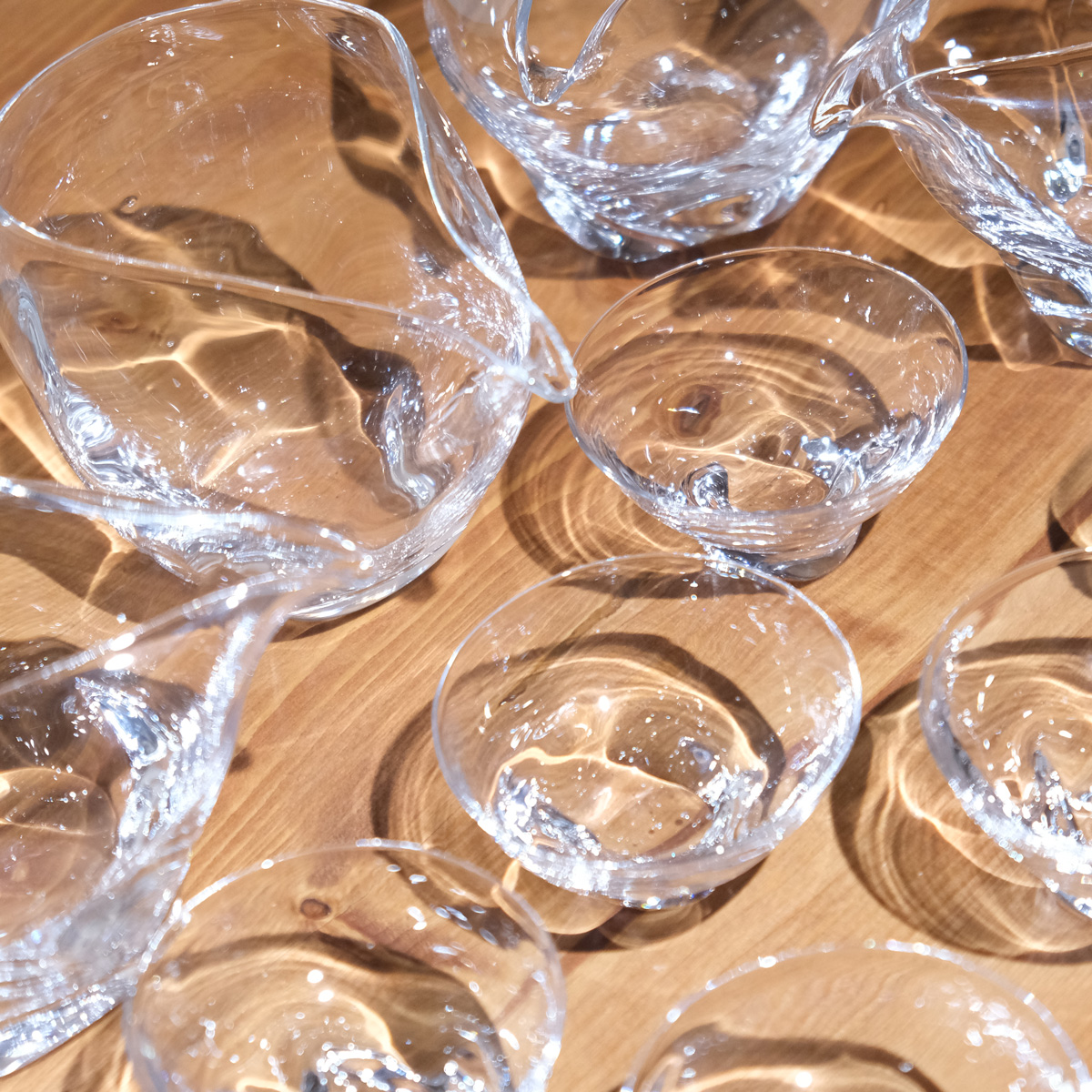 【新品】岩沢達 ガラスの鏡餅（L） glass calico グラスキャリコ 418+yXXeELL.jpg_BO30,255,255,