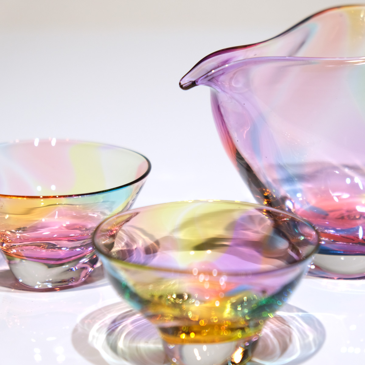 【新品】岩沢達 ガラスの鏡餅（L） glass calico グラスキャリコ Amazon｜ガラスの鏡餅（L） glass calico グラスキャリコ