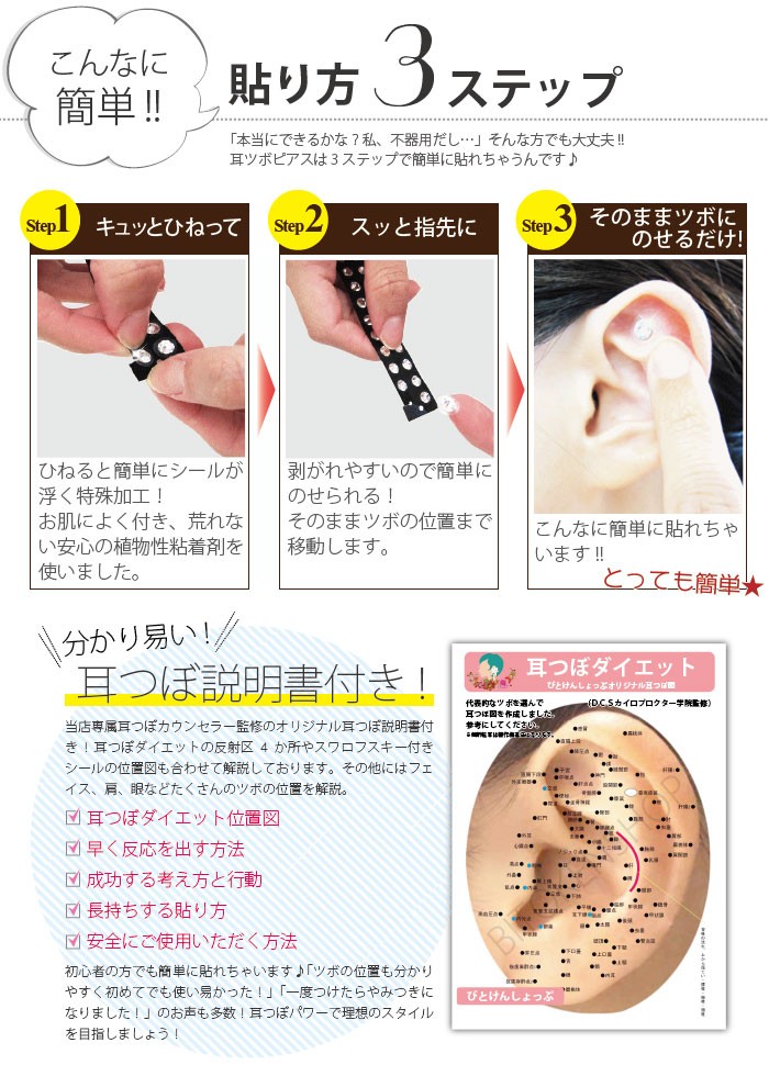 BITOKEN 【初心者にオススメ！】耳つぼダイエットスターター
