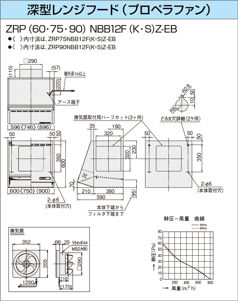 ZRP90NBB12FKZ-EB】 クリナップ レンジフード(プロペラファン)間口90cm 高さ60cm ブラック 換気扇・照明付 яд∀  :ZRP90NBB12FKZ-E:アールホームマート Yahoo!店 - 通販 - Yahoo!ショッピング