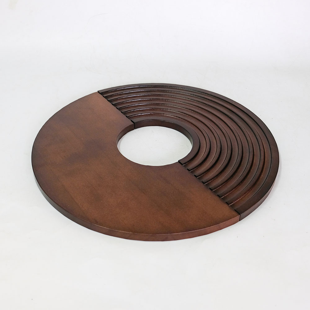 amabro ウッドサークルトレイ35 WOOD CIRCLE TRAY 室内用 便利