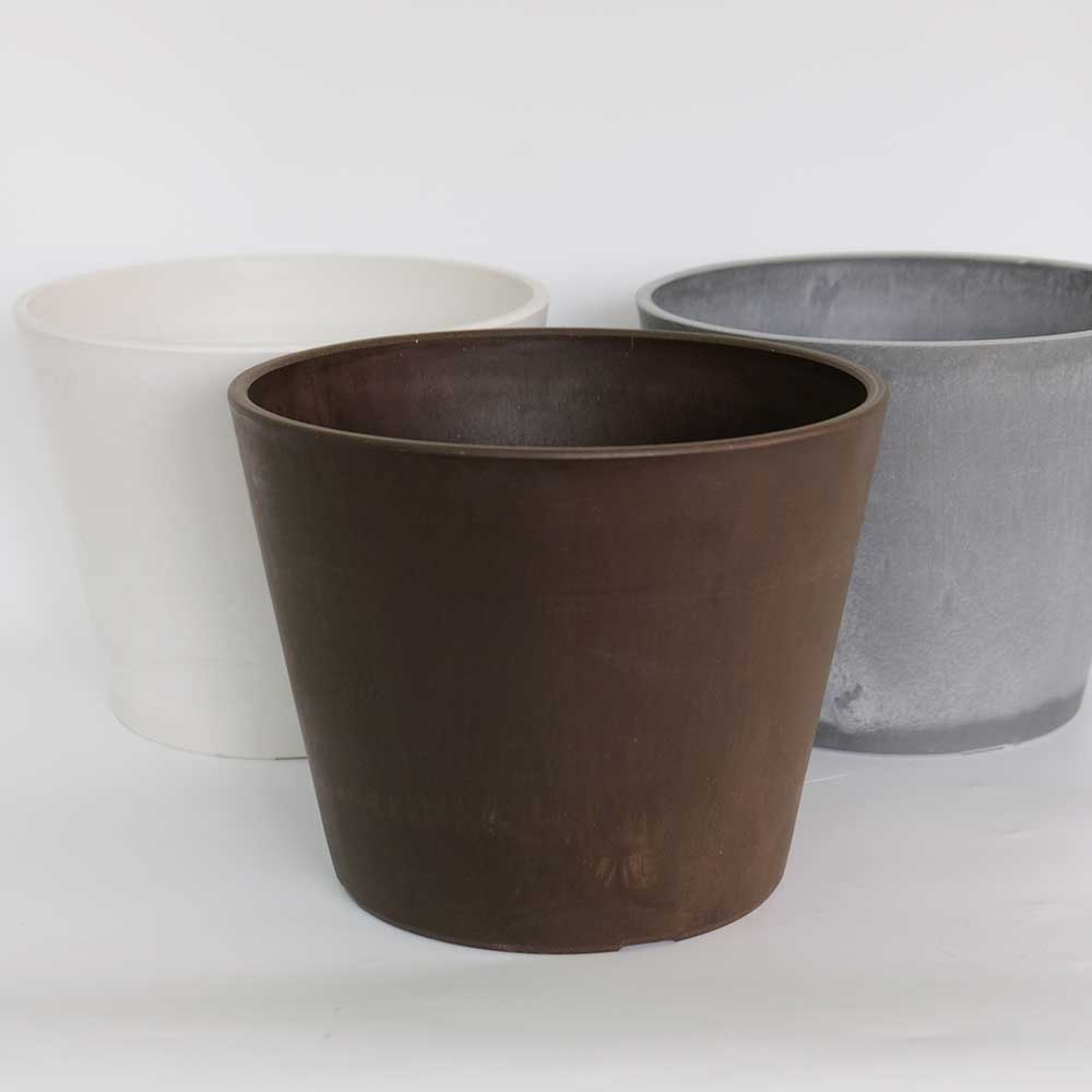 植木鉢 おしゃれプラ鉢 スタンダード 25/20 塊根植物 コーデックス 径