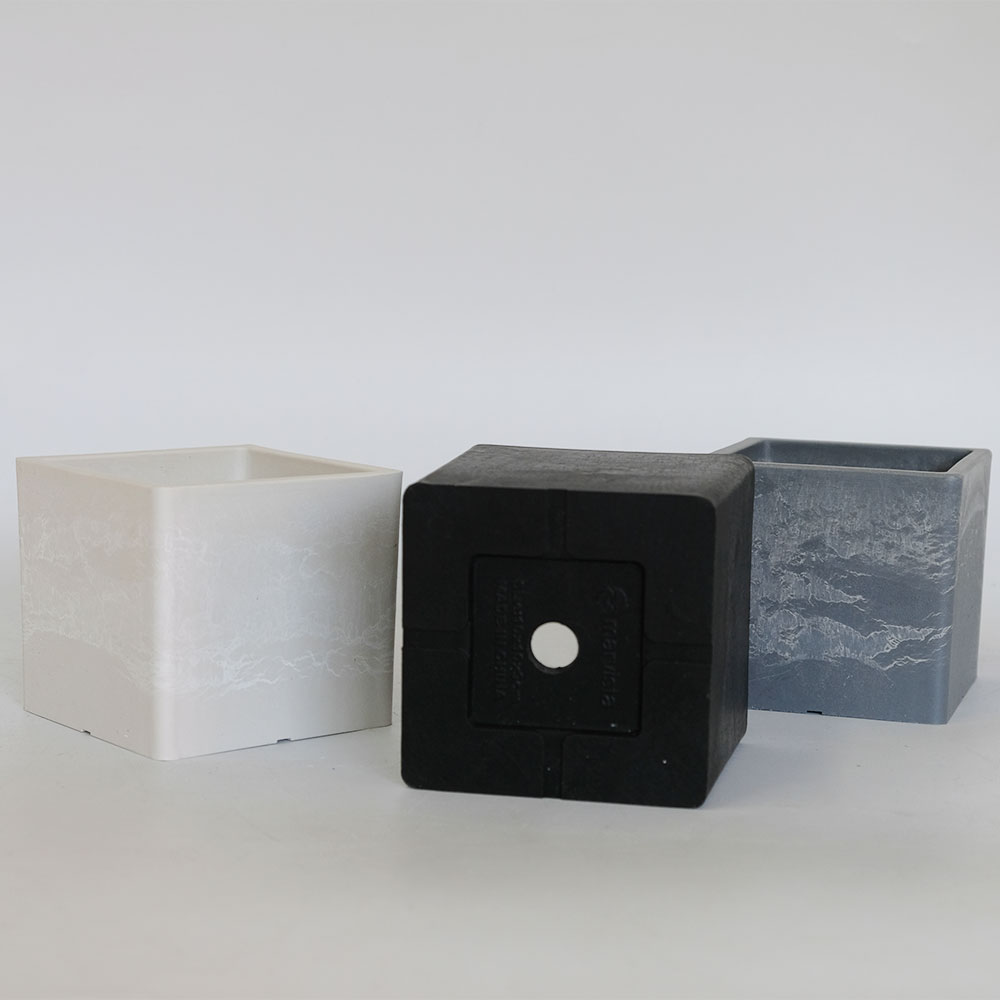 植木鉢 キューブS 7.5 頑丈 プラ鉢 角鉢 : ガーデニング日和 - 通販