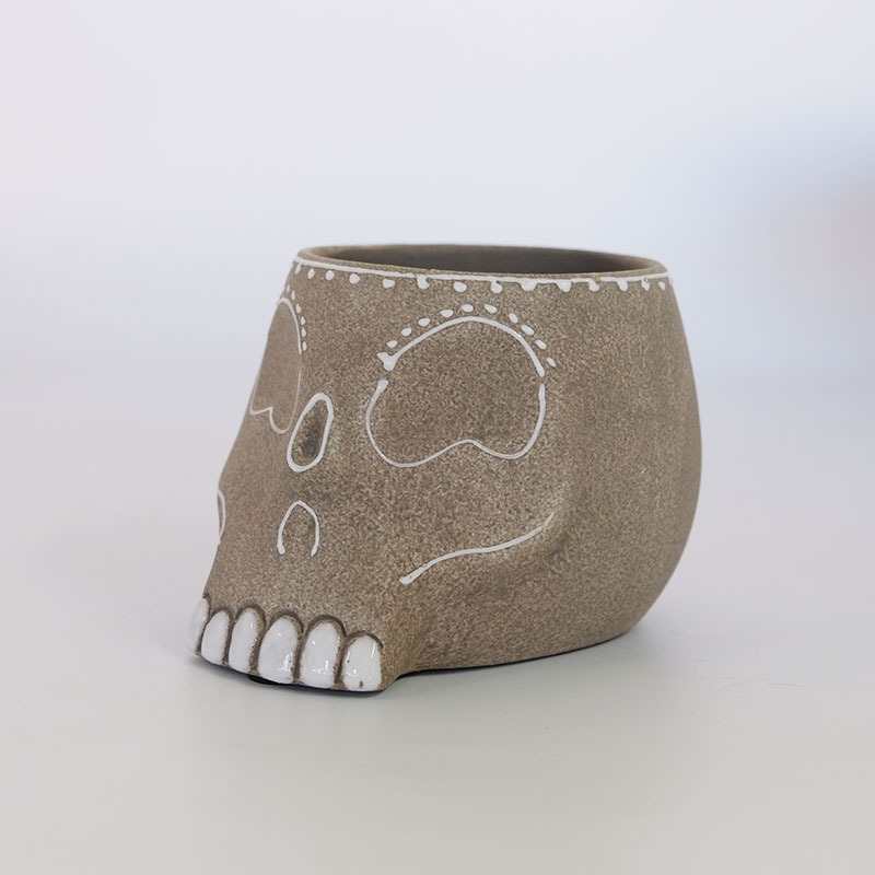ACQ鉢　scull head ACQ鉢 scull head ACQ鉢 scull head ACQ鉢 scull head Skull Planter