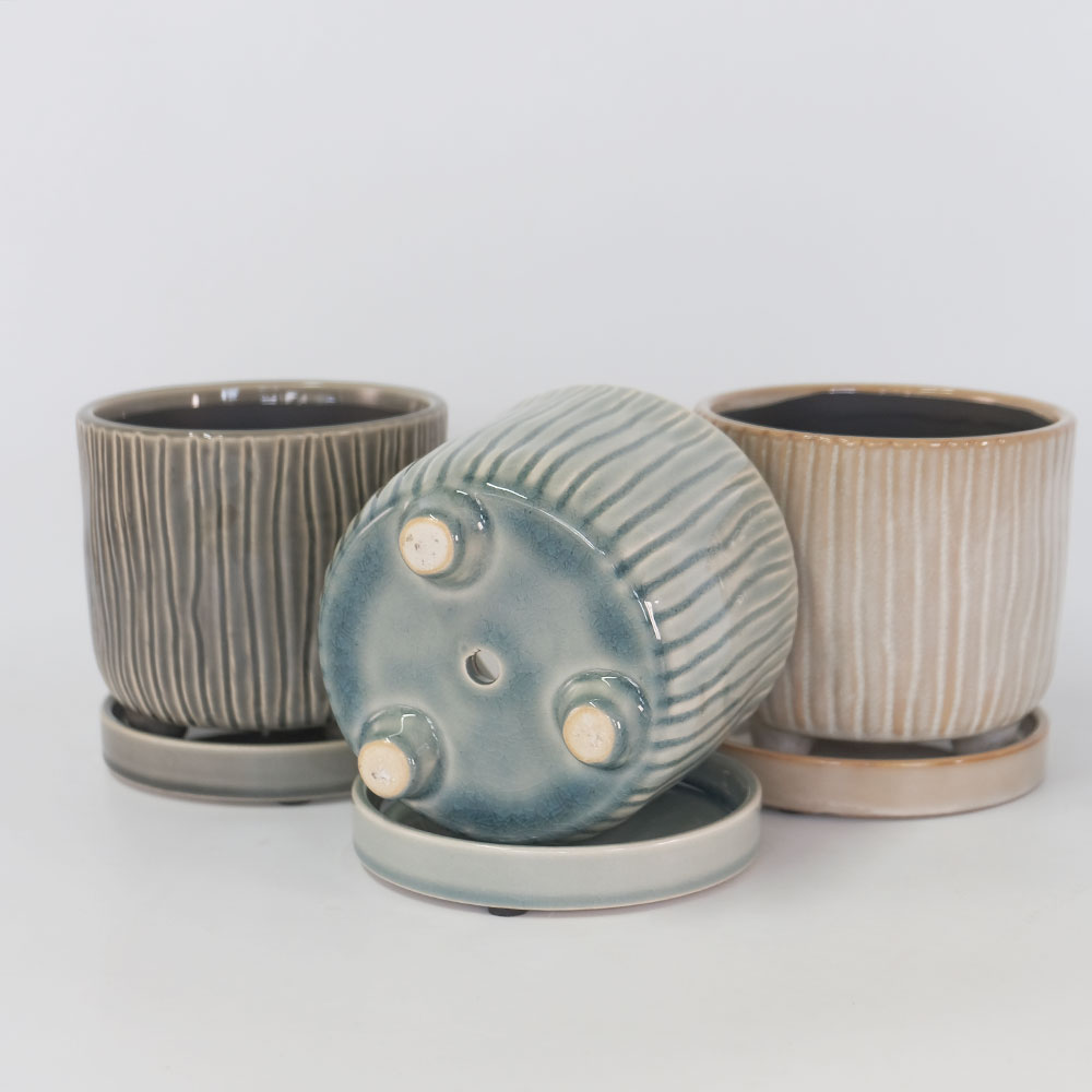 陶器 植木鉢 おしゃれ 陶器鉢 オストトールエッグS 13cm 4号 穴あり