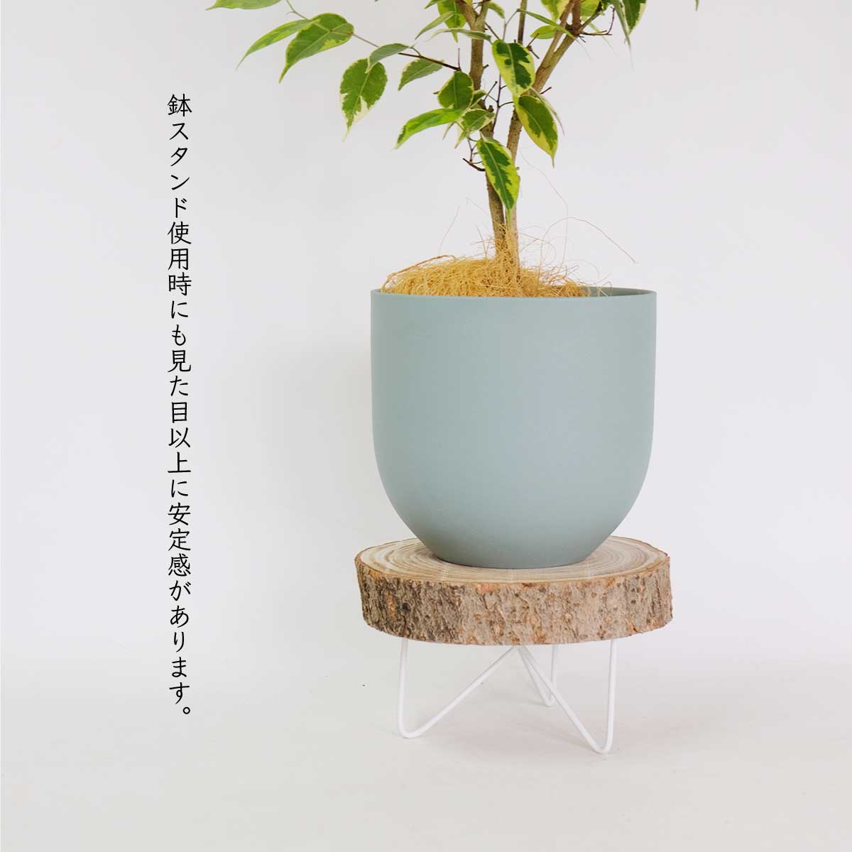 植木鉢 陶器 おしゃれ ヤルミラ17 鉢カバー 5号 径18cm 高17cm 底穴
