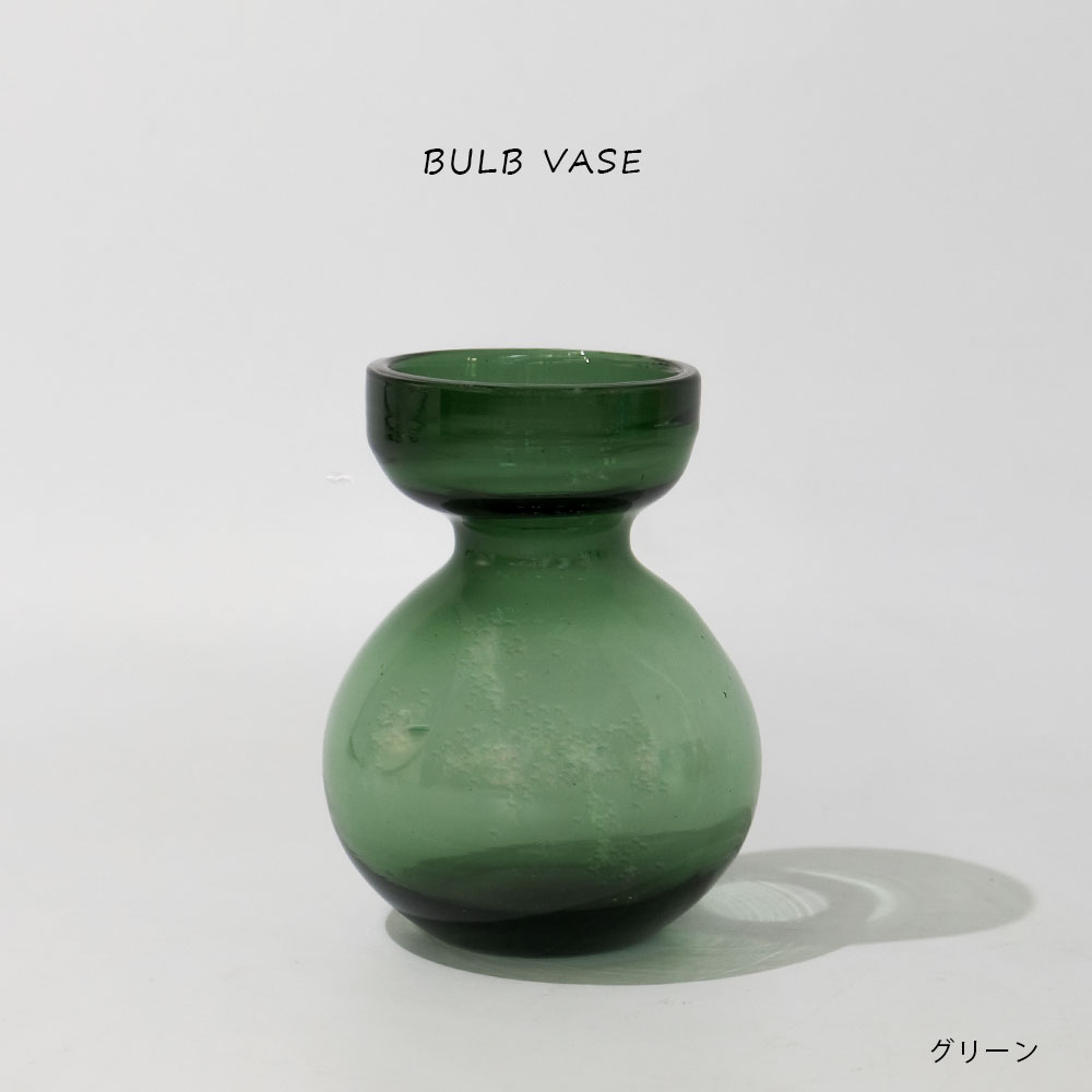 BULB VASE フラワーベース 花瓶 一輪挿し バルブベース 球根水栽培｜biyori｜02