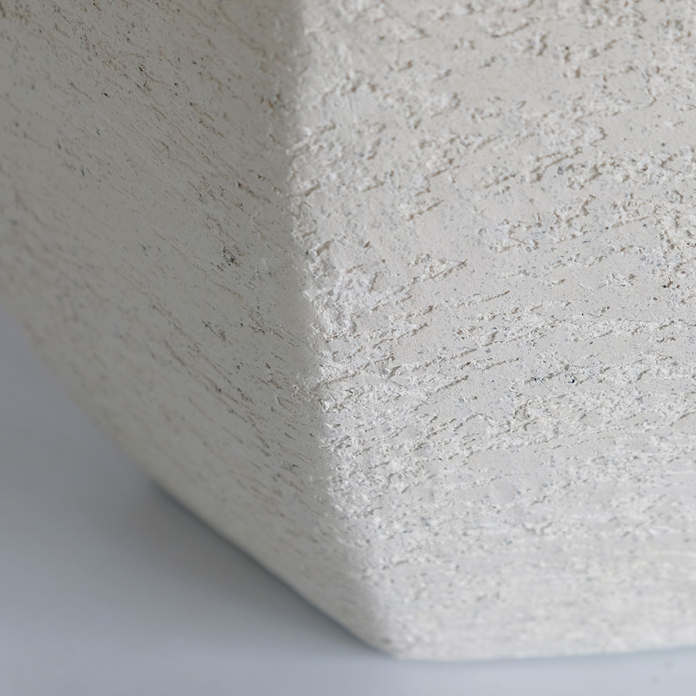 植木鉢 おしゃれ 大型 Eco Stone ポットヘキサゴン 鉢カバー stem 懸崖