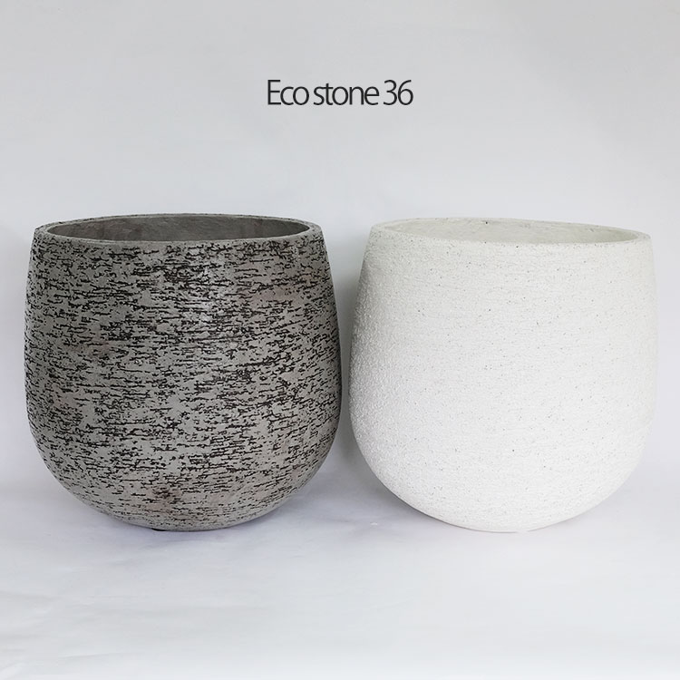 植木鉢 おしゃれ 大型 Eco Stone ポット 36 ステム 鉢カバー stem 植木鉢 おしゃれ 大型 Eco Stone ポット 36 ステム 鉢カバー stem