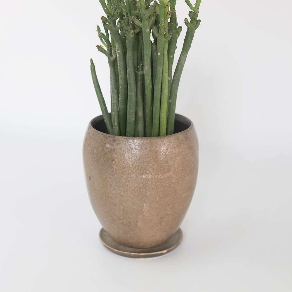 植木鉢 おしゃれ 陶器鉢 ミネラルポット10 セラミック stem 径10cm 高