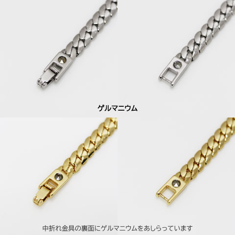 CrazyAngel 喜平ネックレス メンズ チェーン ゲルマニウム 50cm 60cm