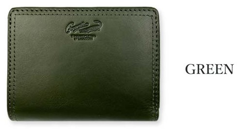 Crocodile（クロコダイル） 財布 メンズ 二つ折り 本革 L字ファスナー