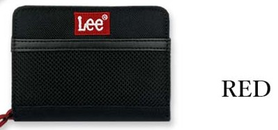 財布 メンズ 二つ折り 大容量 Lee リー 軽量ナイロン 刺繍ロゴ ラウンドファスナー ウォレット | Lee | 03