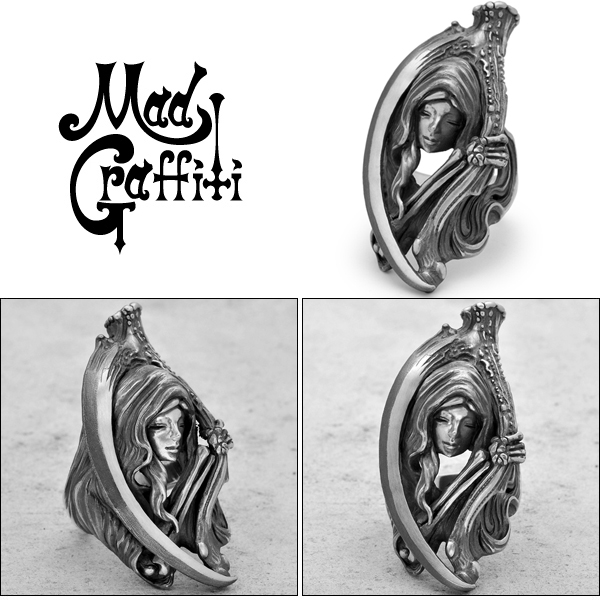 Mad Graffiti マッドグラフィティ×レギオメイド リミテッド 死神リング