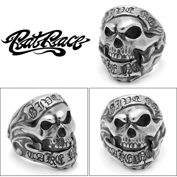 Rat Race / ラットレース GIVE NO TAKE SKULL RING 1 ギブノー